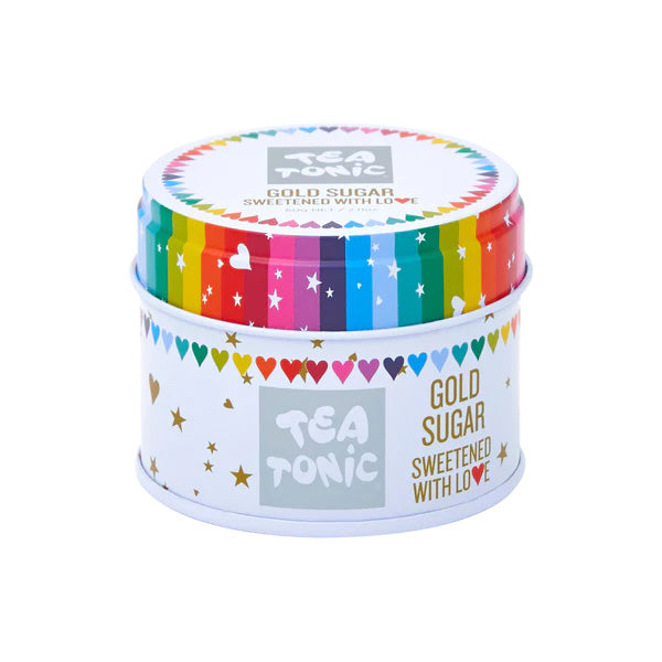 Gold Sugar With Hearts