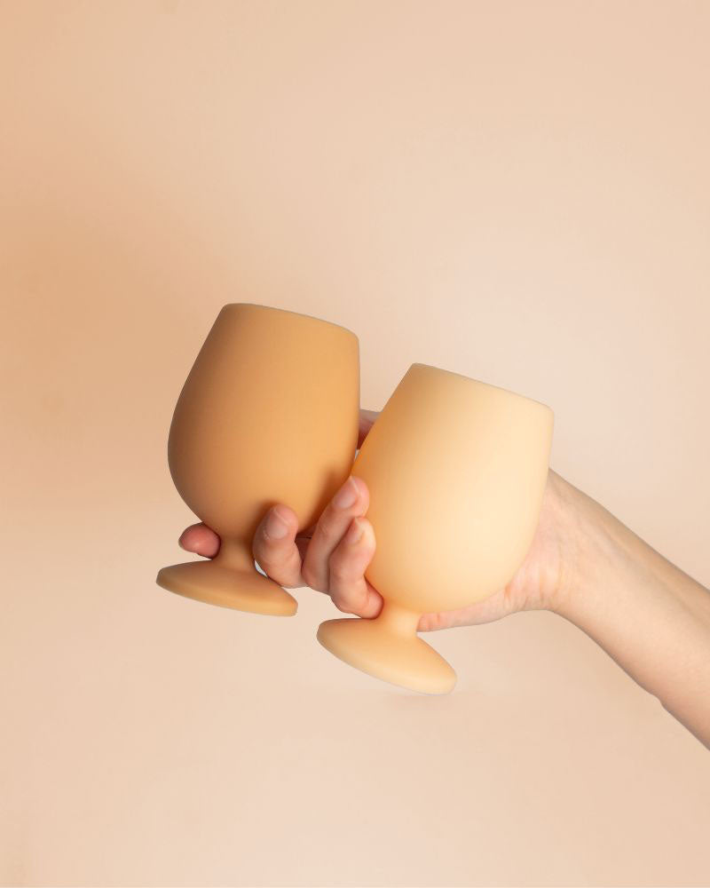 Silicone Unbreakable Glasses | Stemm | Wheat + Oat