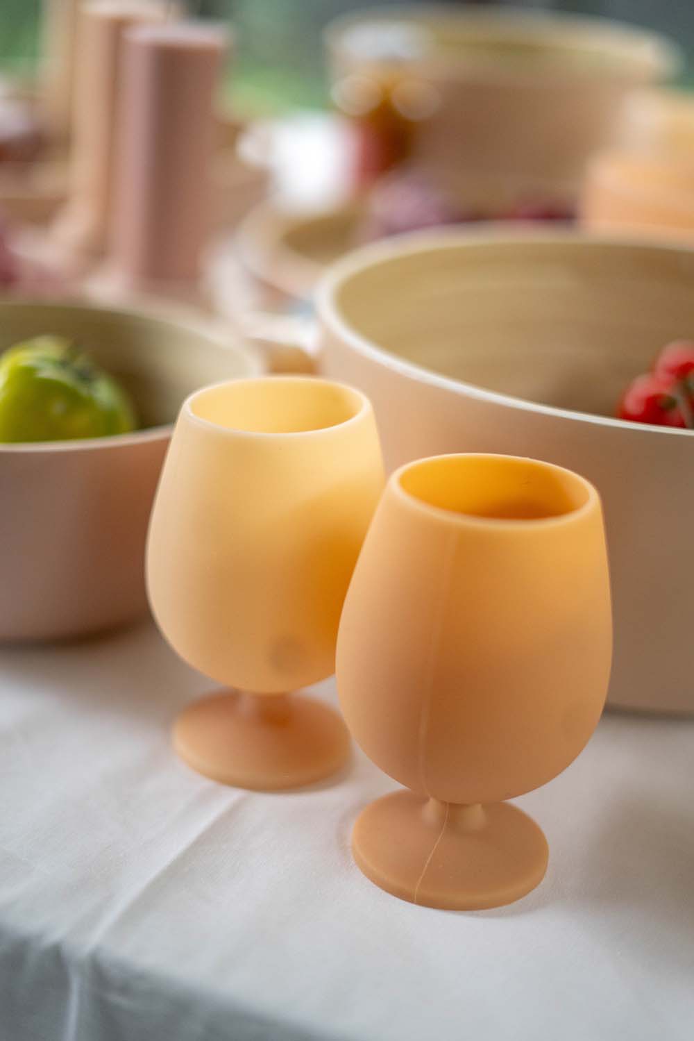 Silicone Unbreakable Glasses | Stemm | Wheat + Oat