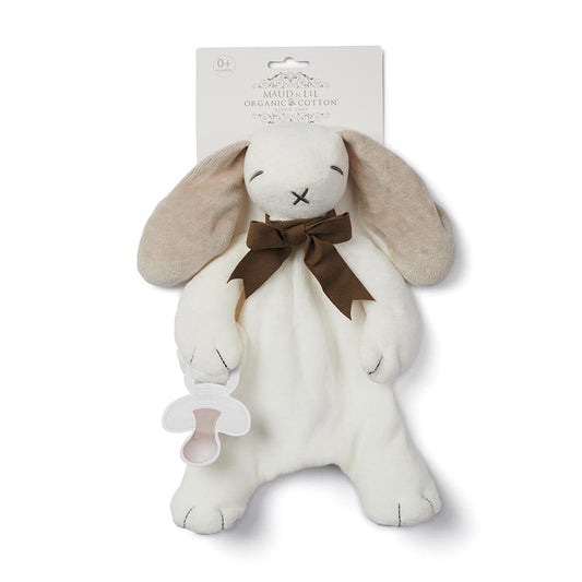 Ears The Bunny Comforter - Organic Dummy Holder (Unboxed)