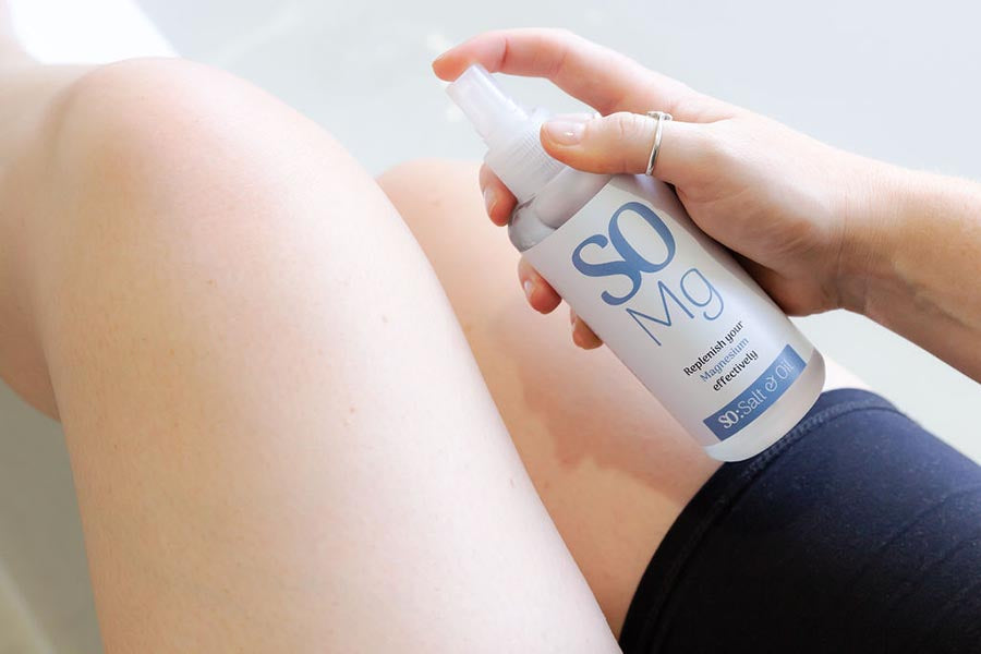 Mg Magnesium Oil Spray Glass Bottle 150g