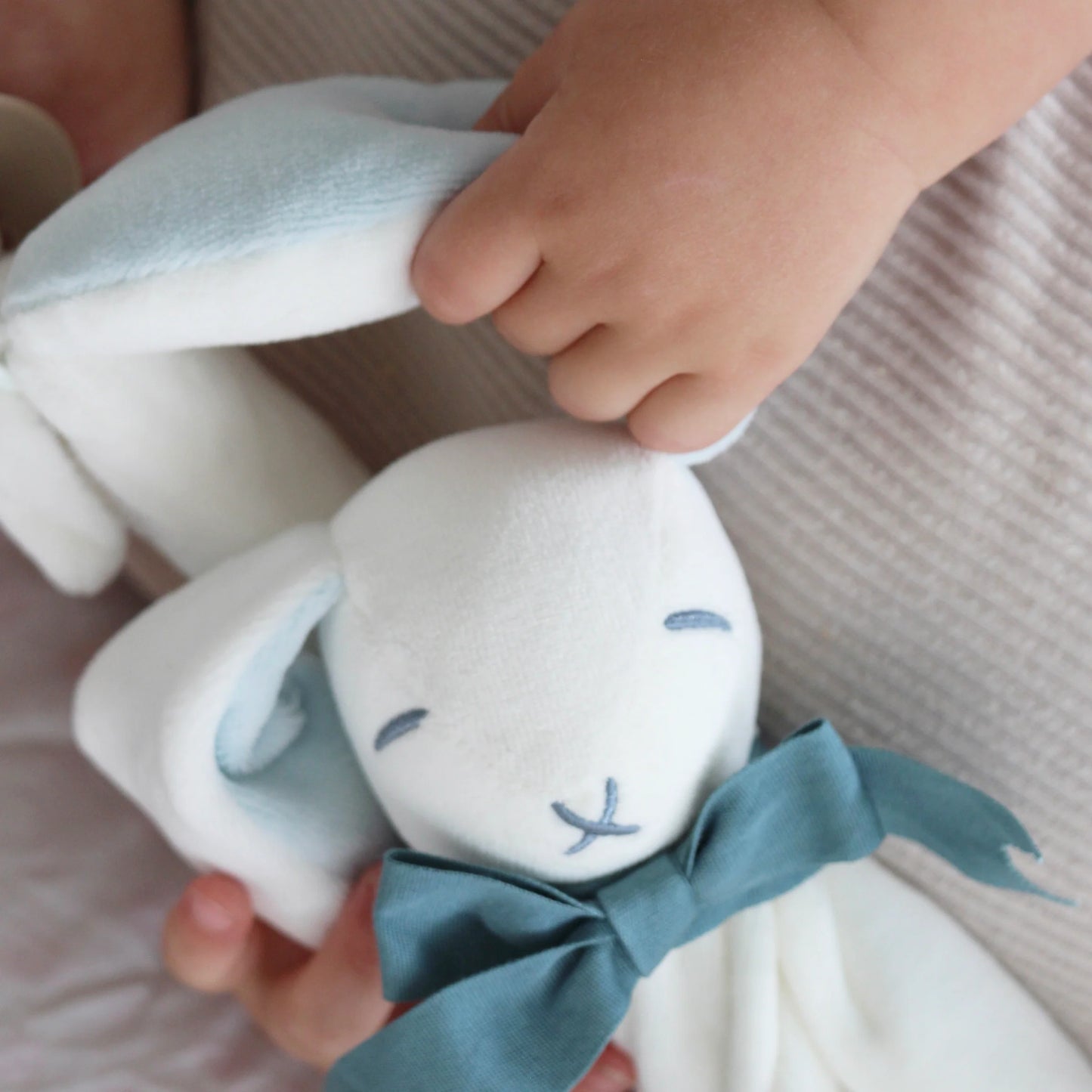 Oscar The Bunny Comforter - Organic Dummy Holder (Unboxed)