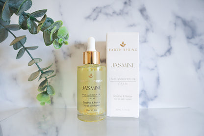 Earth Spring Face & Body Oil Jasmine - Calm