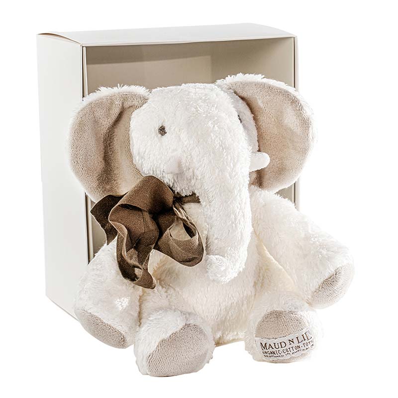 Nellie Fluffy Elephant Boxed