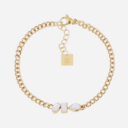 Short Gold Steel Bracelet