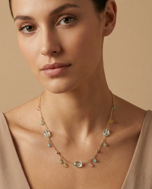Barega Necklace - Amazonite