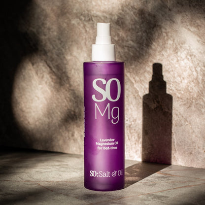 Lavender Magnesium Oil Spray Glass Bottle 150g
