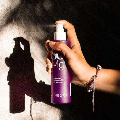 Lavender Magnesium Oil Spray Glass Bottle 150g