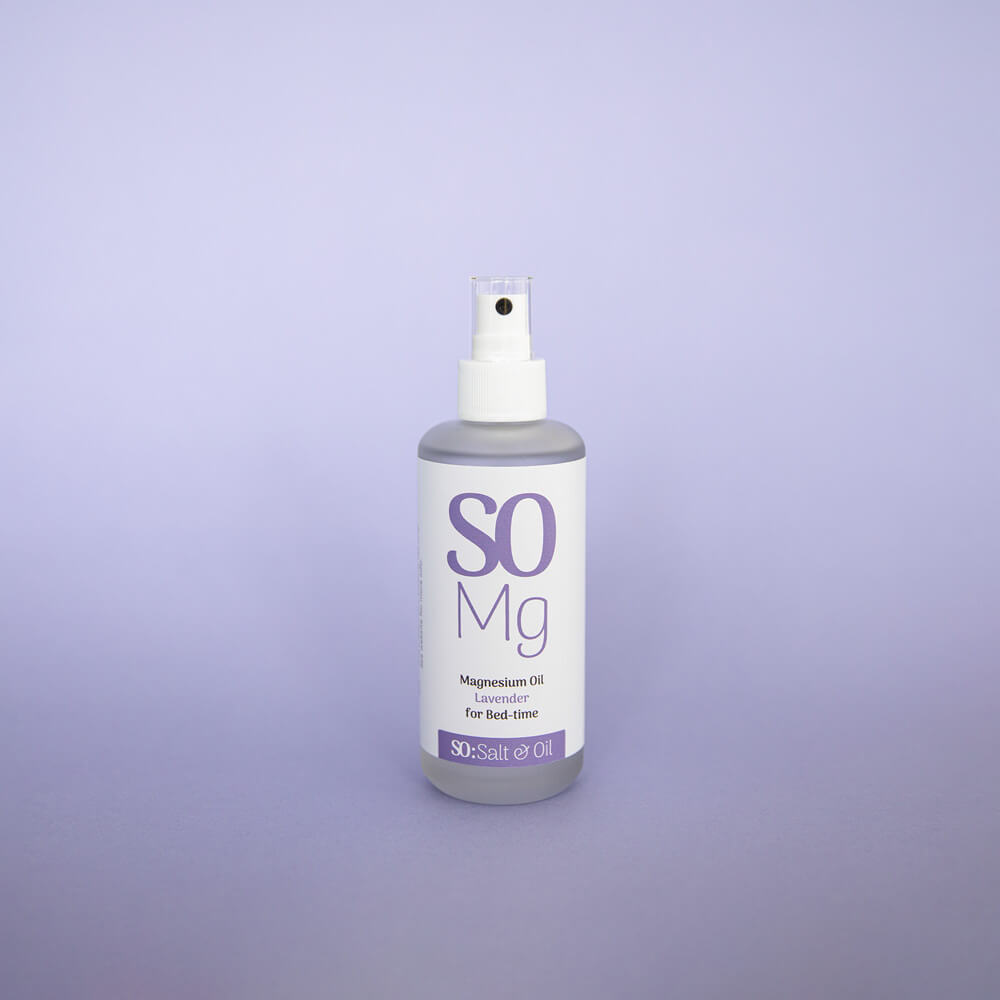 Lavender Magnesium Oil Spray Glass Bottle 150g