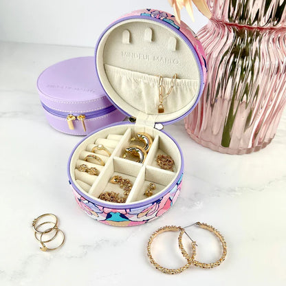 Round Jewellery Case - Willow
